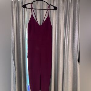 Likely Deep Red Dress